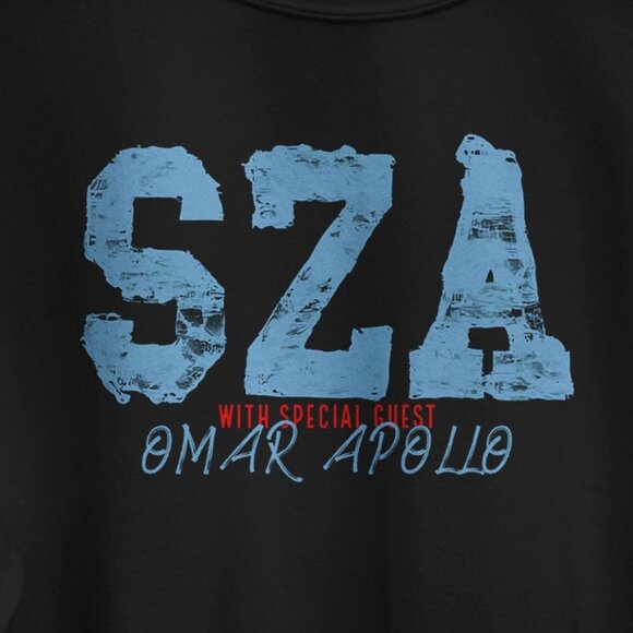 SZA Omar Apollo Cute Tour Live Concert Music Streetwear Fan Sweatshirt 166 - Picture 2 of 5